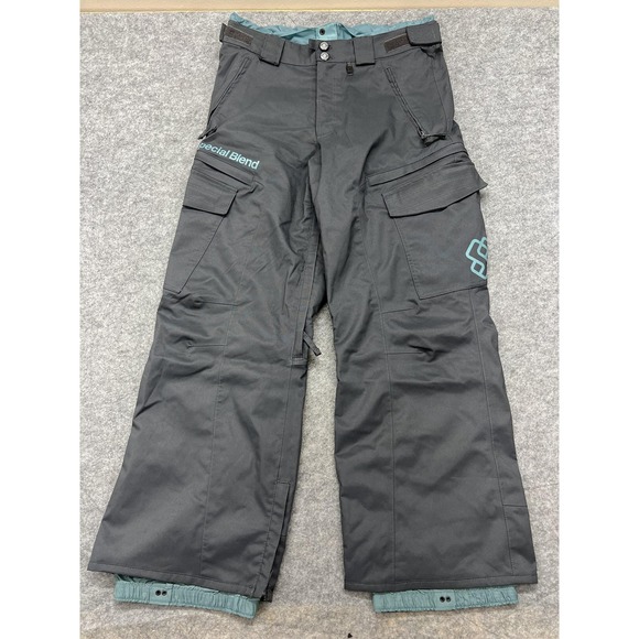 Special Blend Other - Special Blend Pants Mens 34x30 Gray Snowboard Ski Cargo Waterproof Insulated